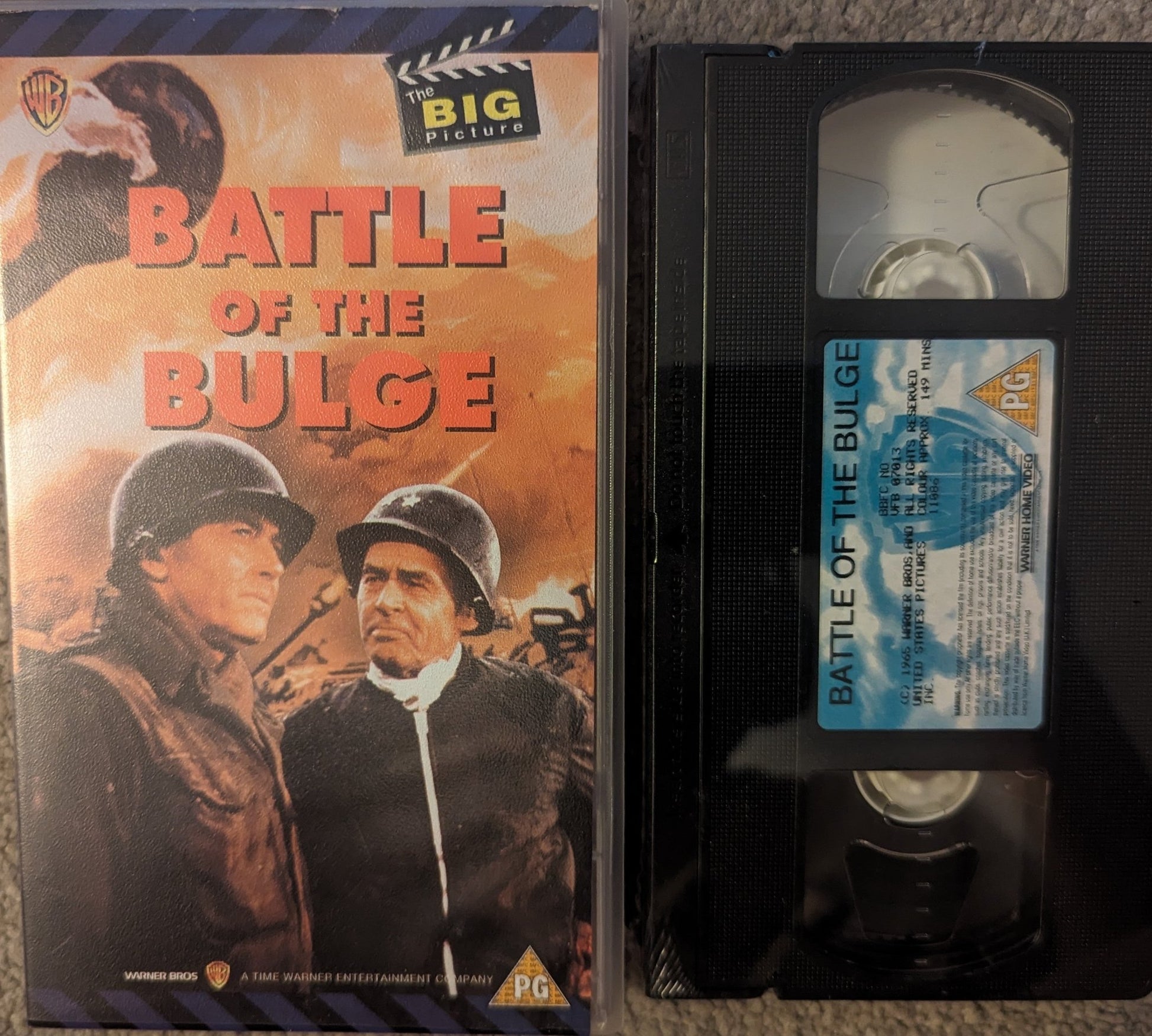 Battle Of The Bulge (1965) VHS Video *Sealed* - Flippin Retro Video Shop