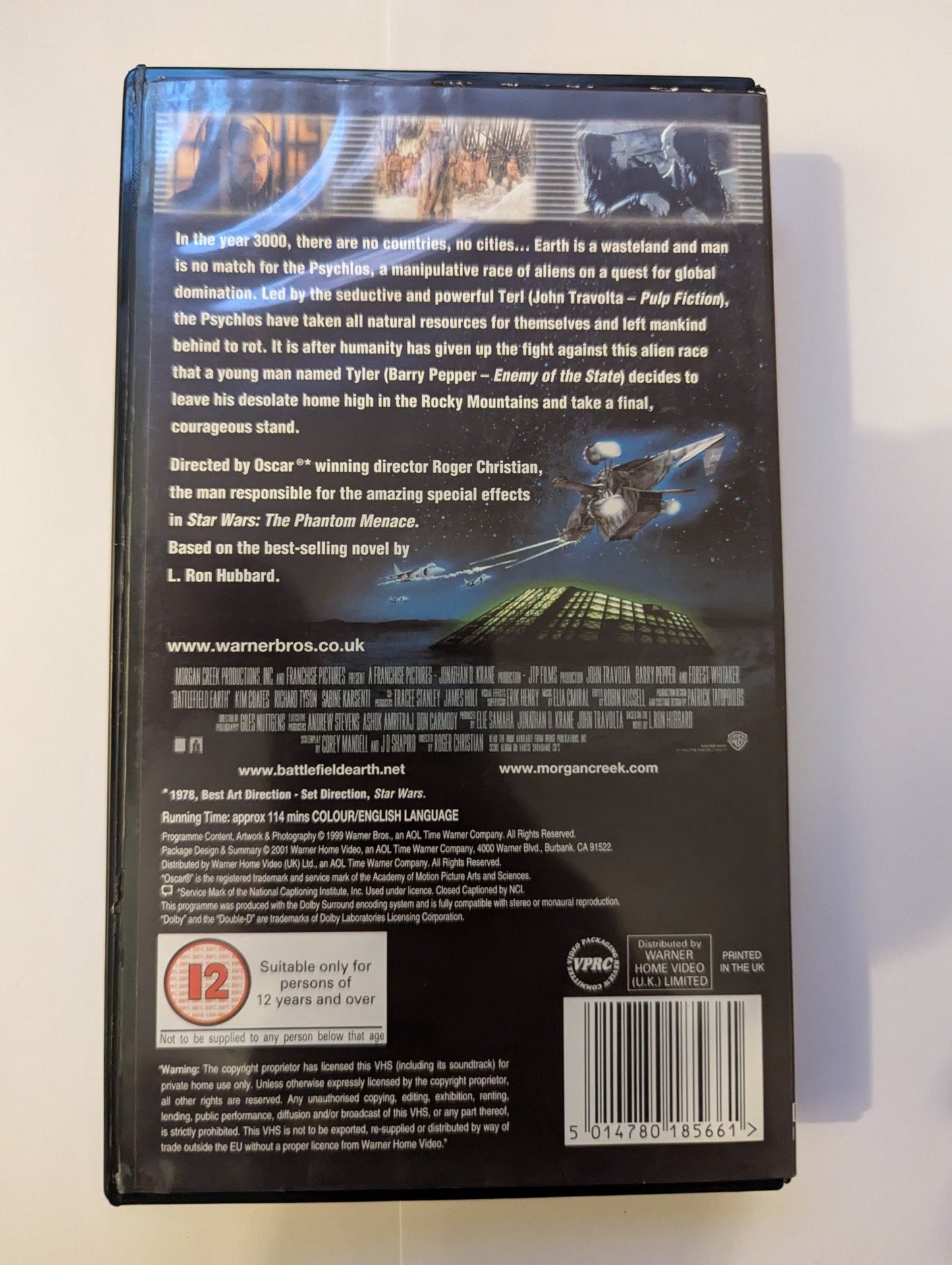 Battlefield Earth (2000) VHS Video *Sealed* - Flippin Retro