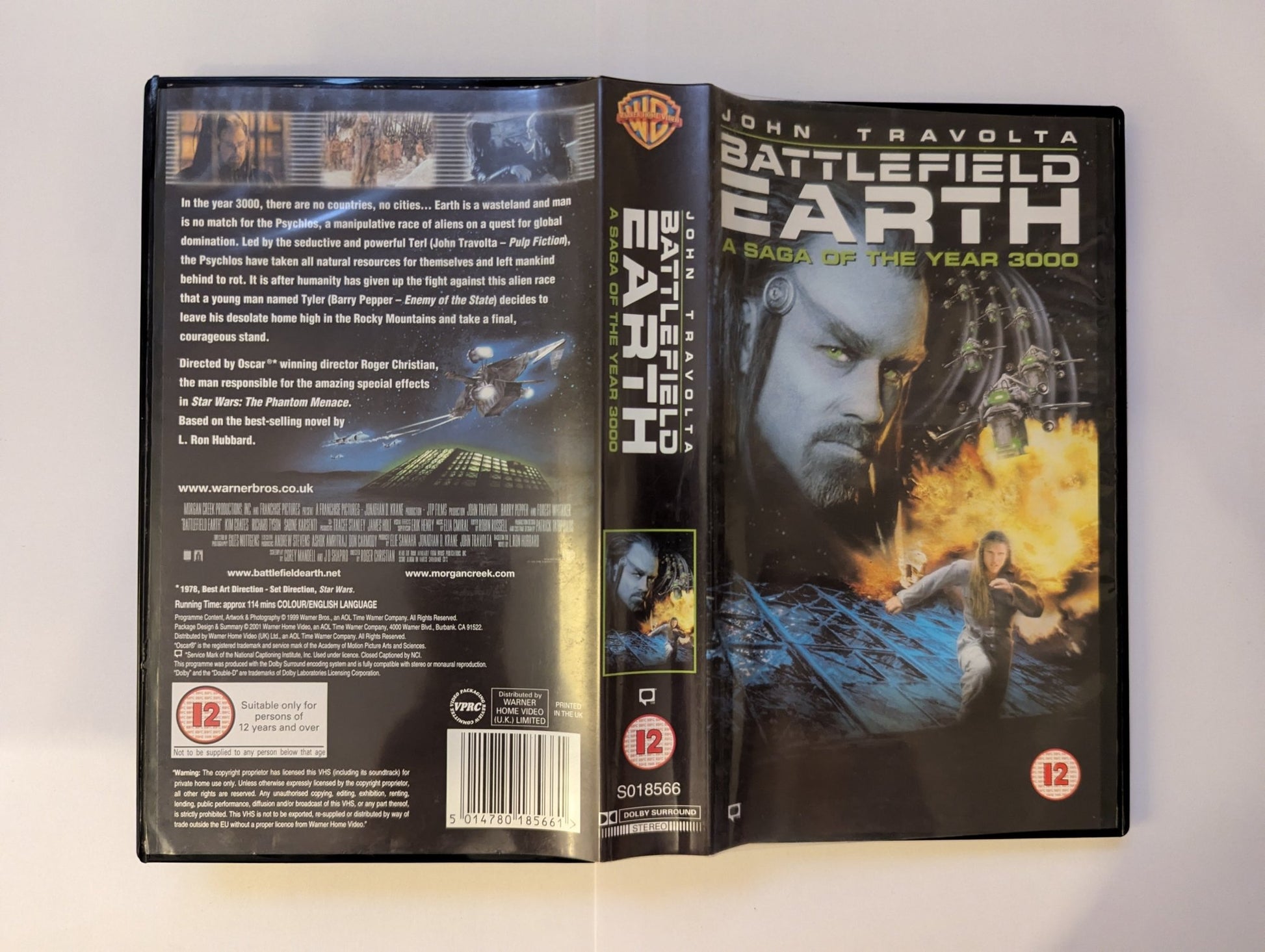 Battlefield Earth (2000) VHS Video *Sealed* - Flippin Retro