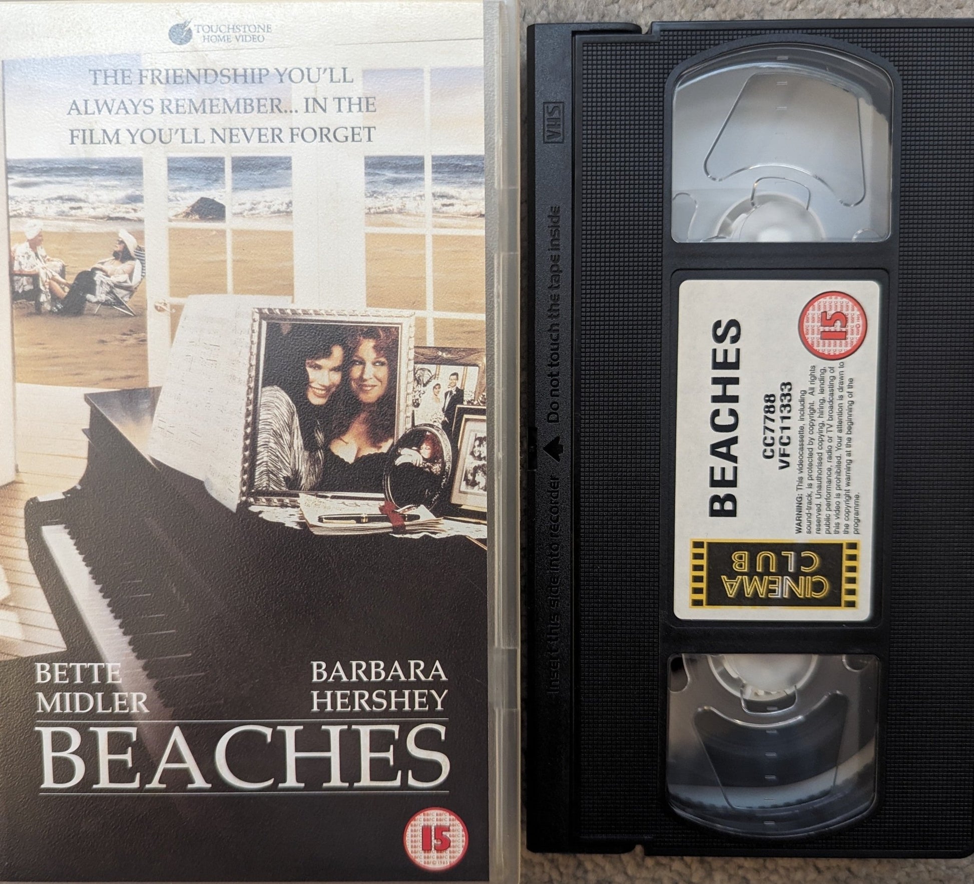 Beaches (1988) VHS Video - Flippin Retro Video Shop