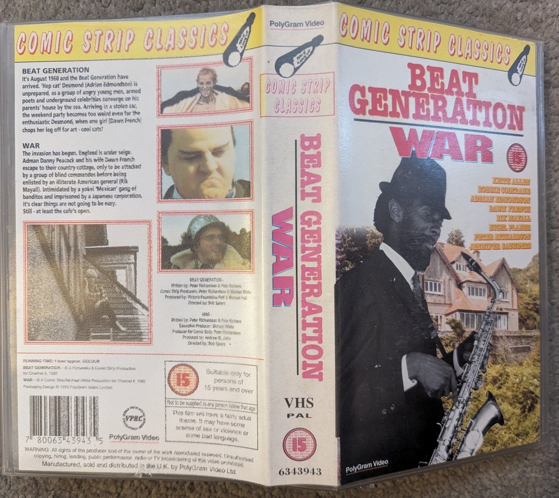 Beat Generation War VHS Video - Flippin Retro Video Shop