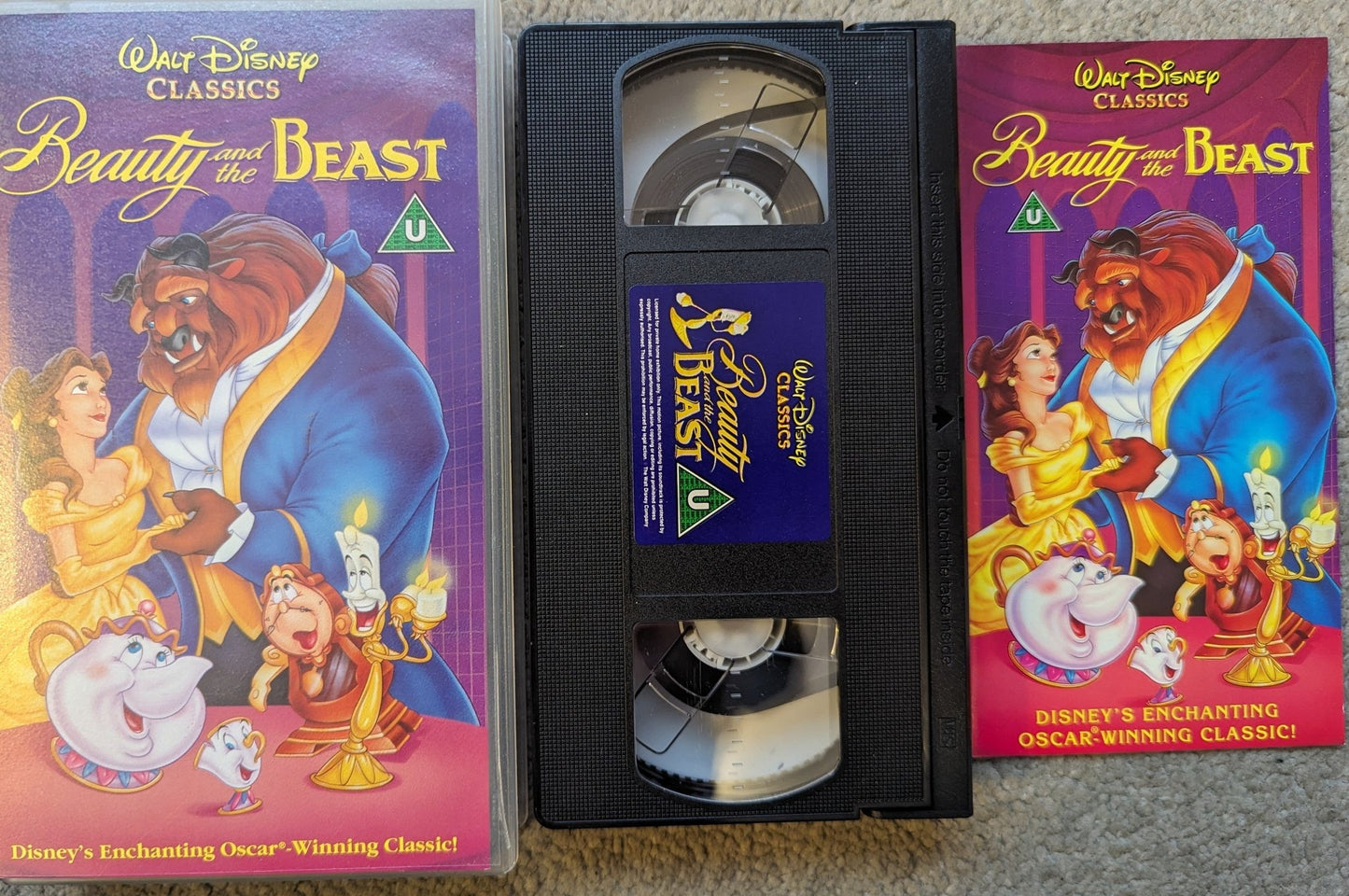 Beauty And The Beast (1991) VHS Video - Flippin Retro Video Shop