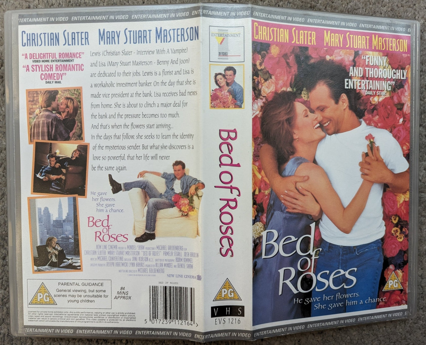 Bed Of Roses (1996) VHS Video - Flippin Retro Video Shop