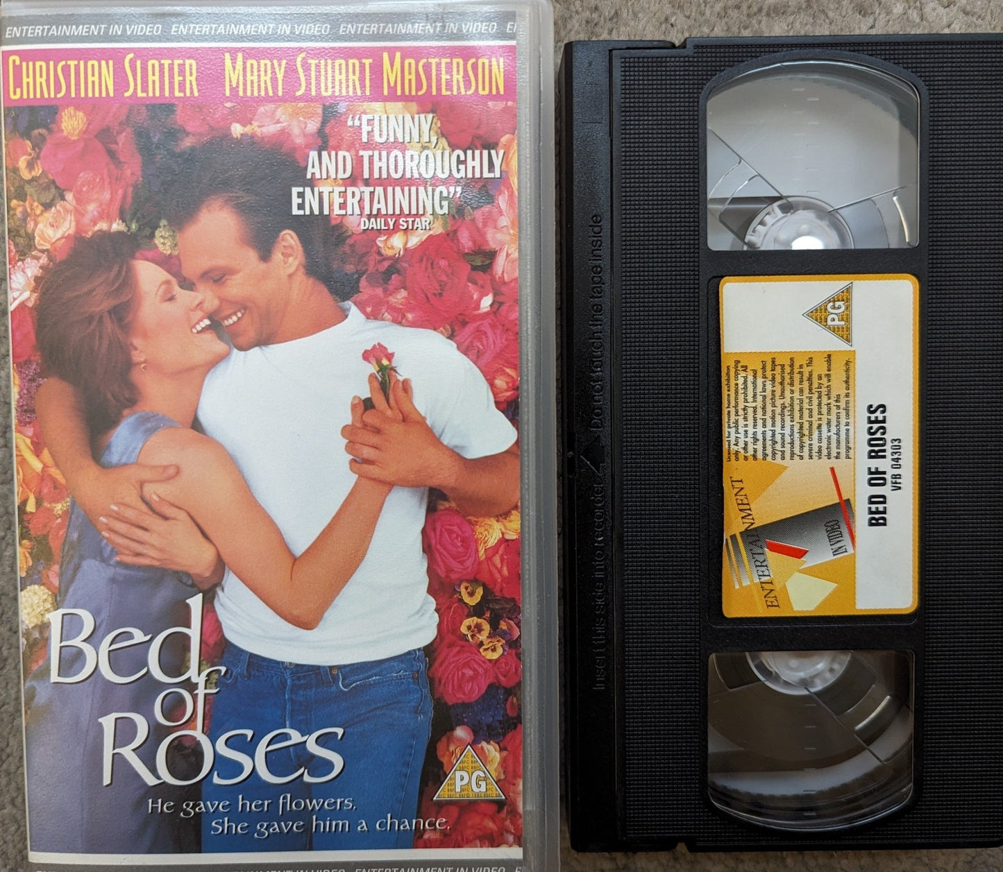 Bed Of Roses (1996) VHS Video - Flippin Retro Video Shop