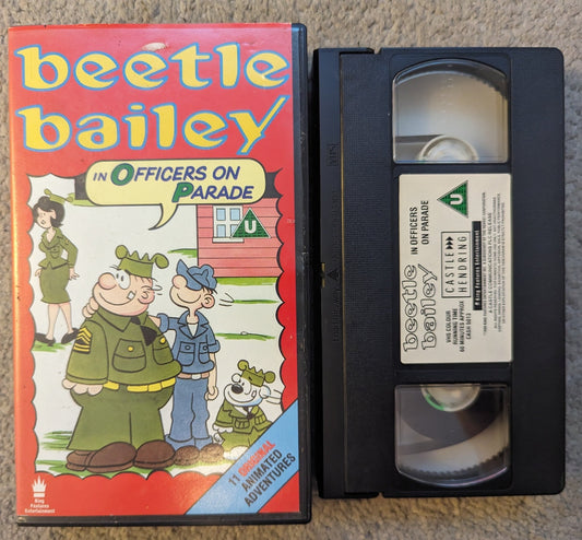 Beetle Bailey (1989) VHS Video - Flippin Retro Video Shop