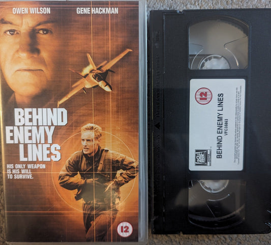 Behind Enemy Lines (2001) VHS Video *Sealed* - Flippin Retro Video Shop