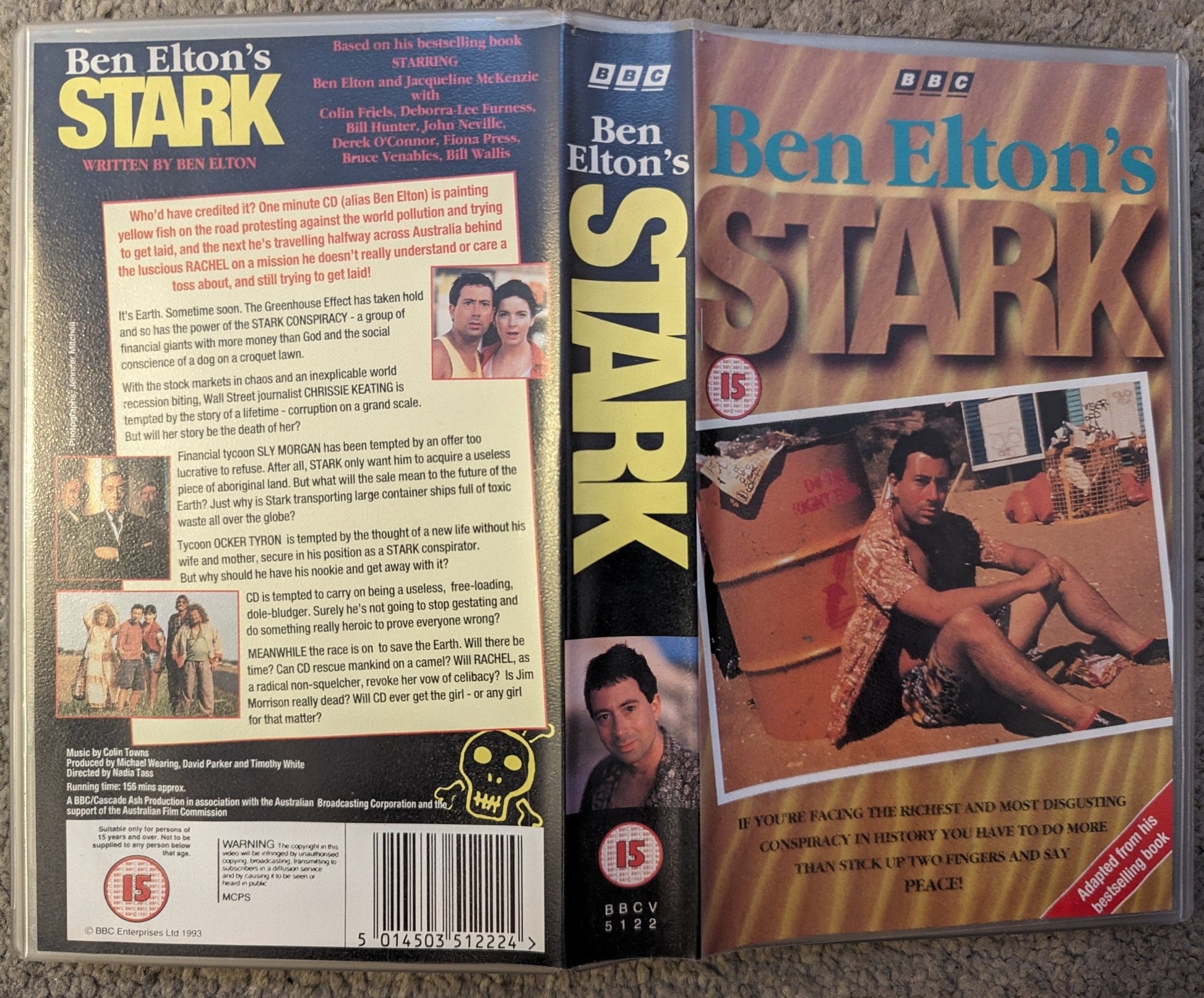 Ben Elton's Stark (1993) VHS Video CIC - Flippin Retro Video Shop