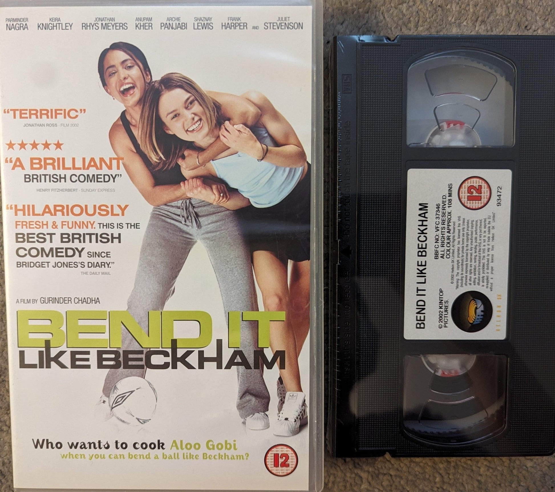 Bend It Like Beckham (2002) VHS Video Ex Rental *Sealed* - Flippin Retro Video Shop