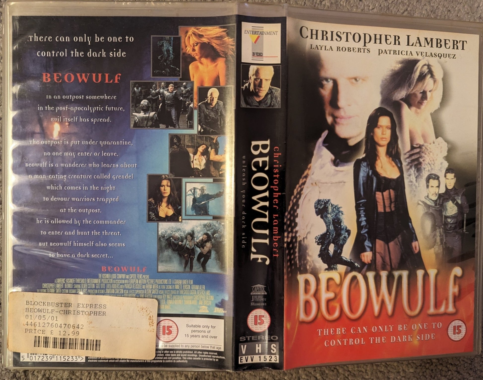 Beowulf (1999) VHS Video Ex Rental - Flippin Retro Video Shop