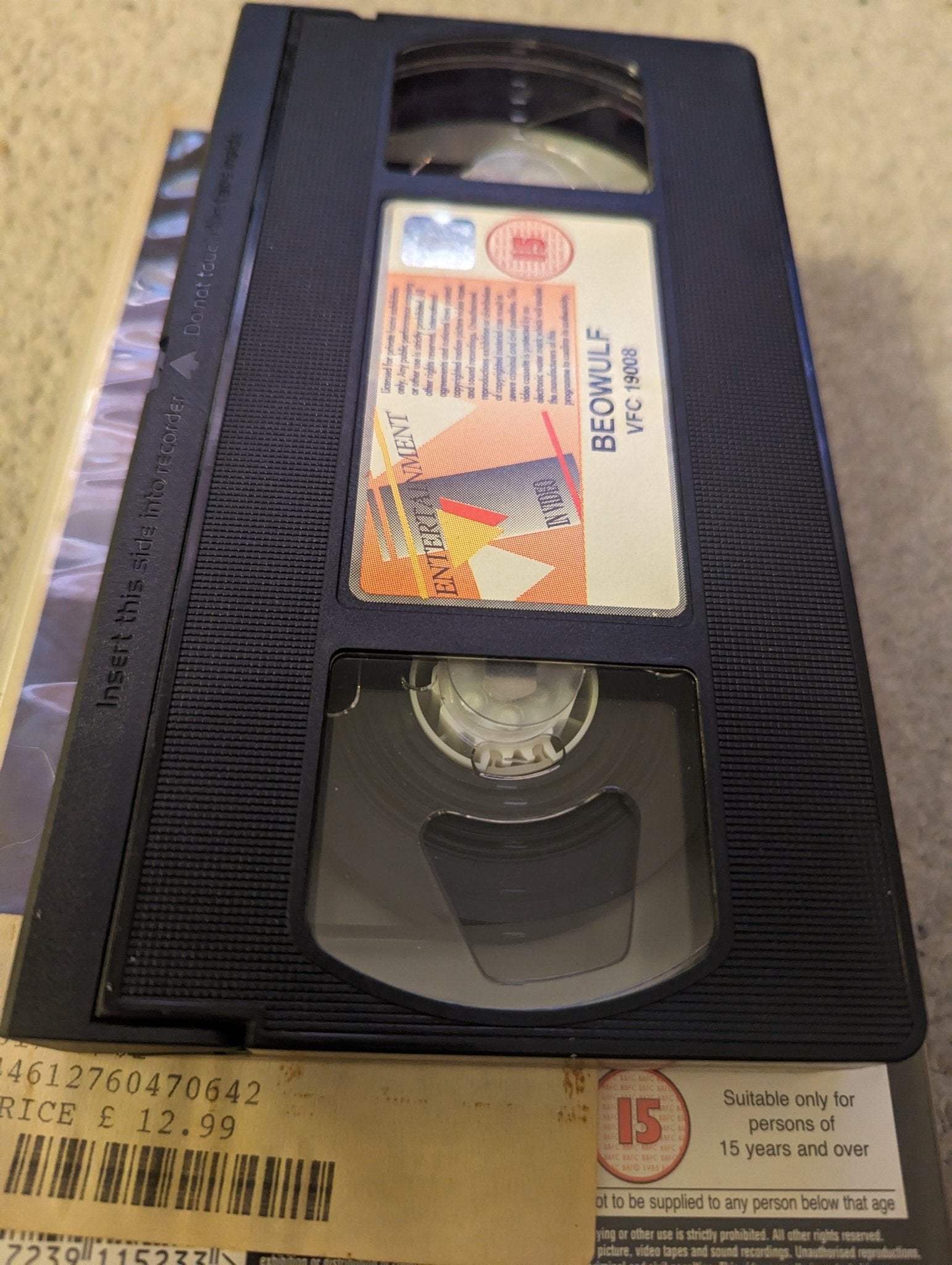 Beowulf (1999) VHS Video Ex Rental - Flippin Retro Video Shop