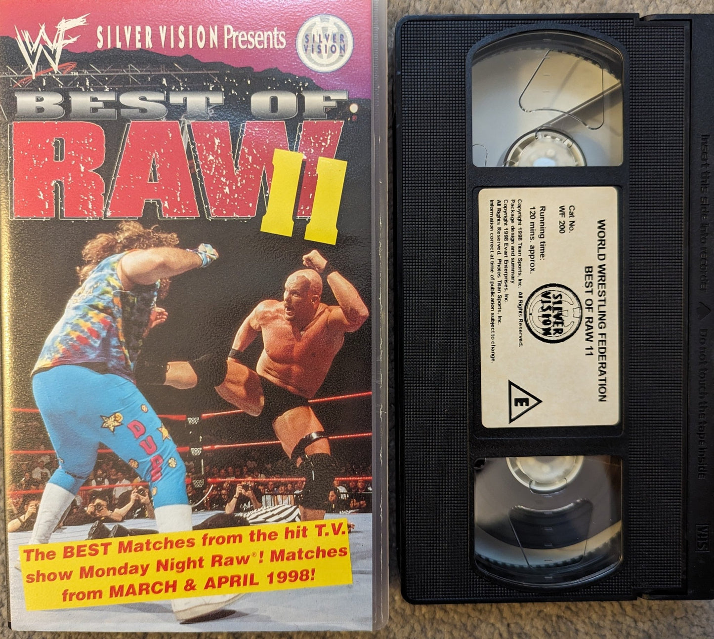 Best Of Raw 11 VHS Video - Flippin Retro Video Shop