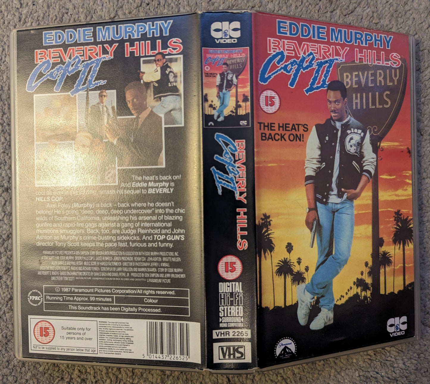 Beverley Hills Cop 2 (1987) VHS Video - Flippin Retro Video Shop