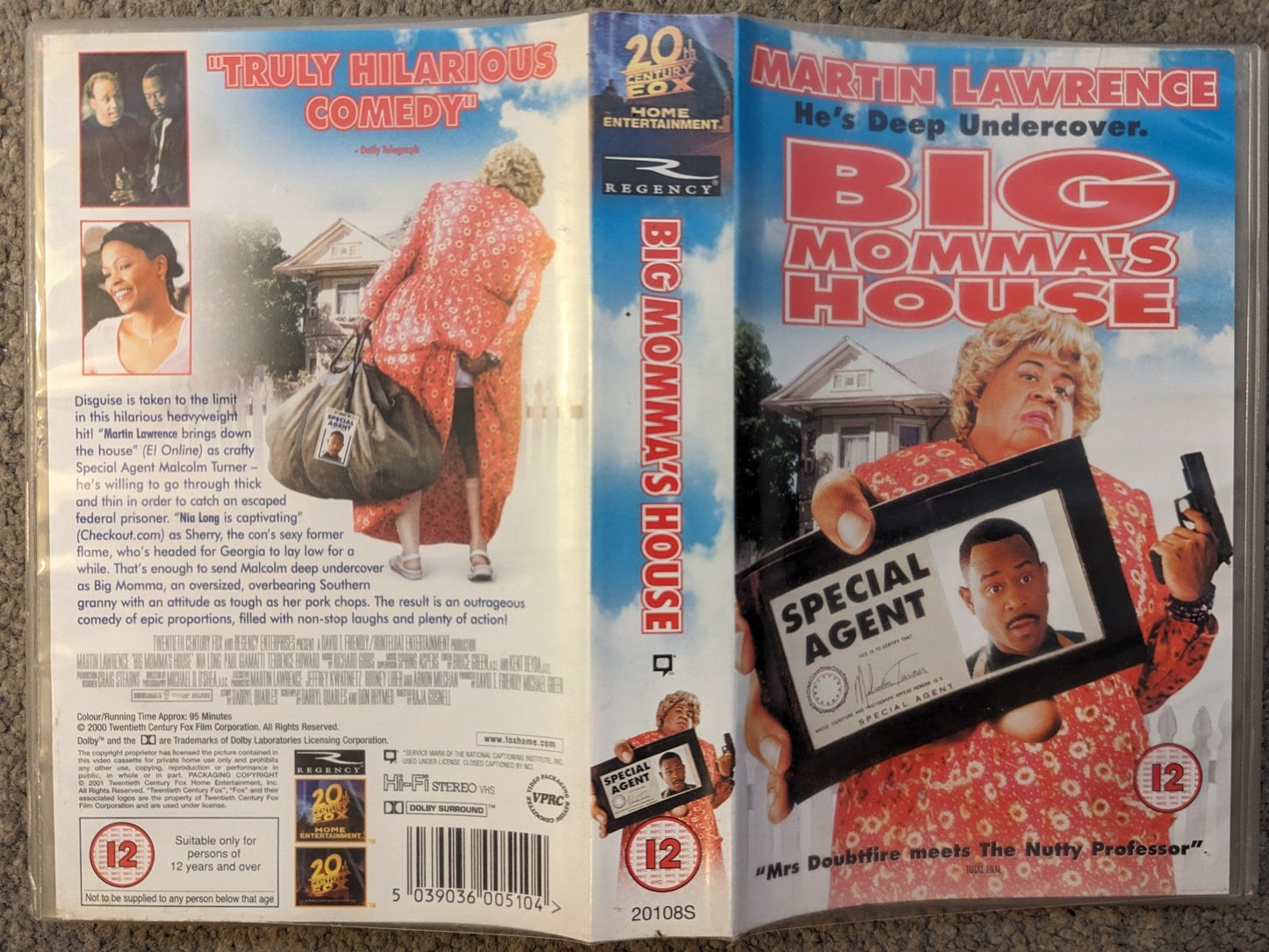 Big Mamma's House (2000) VHS Video - Flippin Retro Video Shop