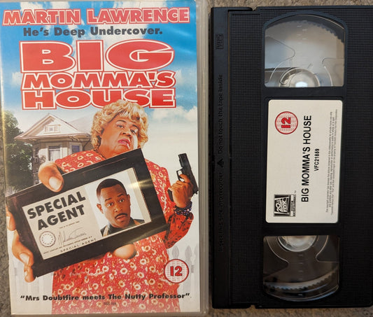 Big Mamma's House (2000) VHS Video - Flippin Retro Video Shop