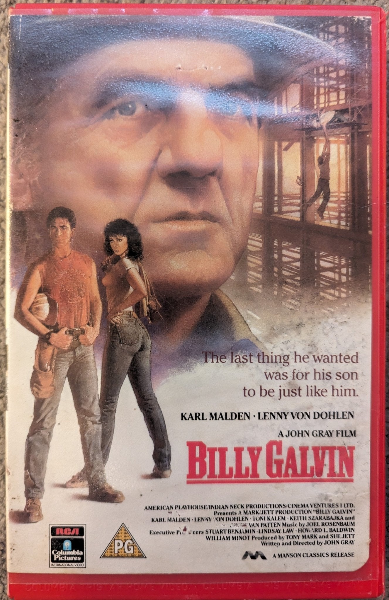 Billy Galvin (1986) VHS Video Ex Rental - Flippin Retro Video Shop