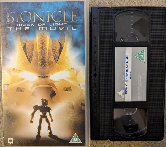 Bionicle Mask Of Light (2003) VHS Video - Flippin Retro Video Shop