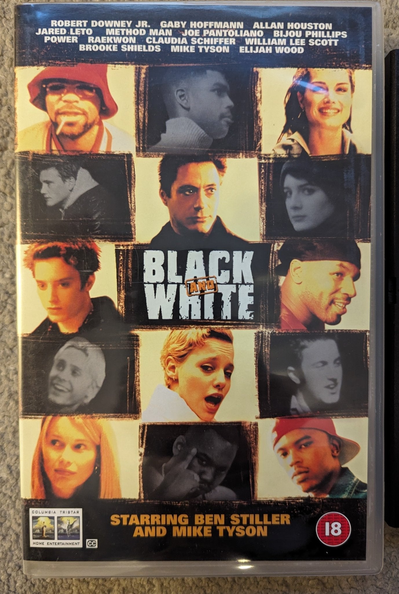 Black and White (1999) VHS Video Ex Rental - Flippin Retro Video Shop