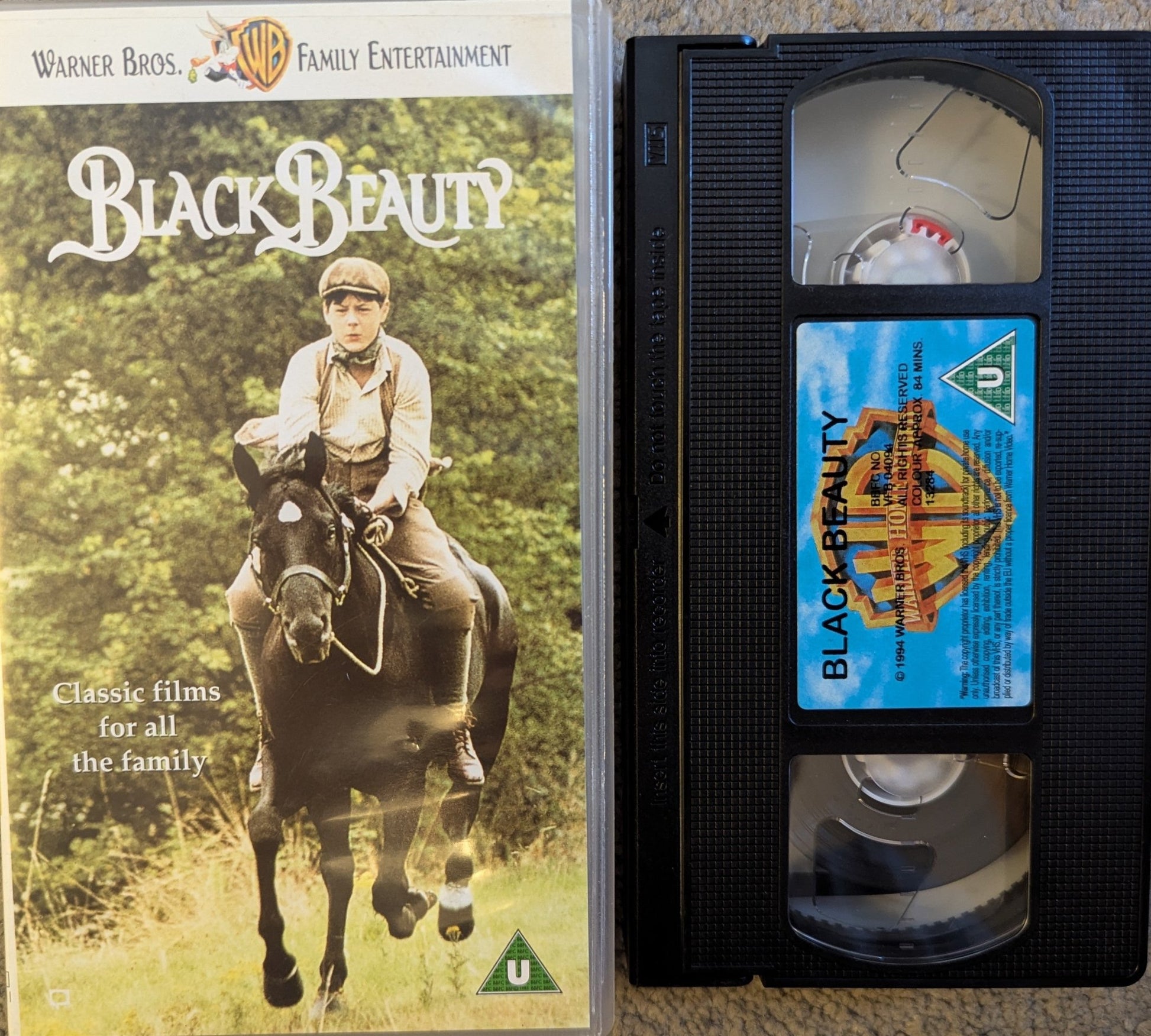 Black Beauty (1994) VHS Video - Flippin Retro Video Shop