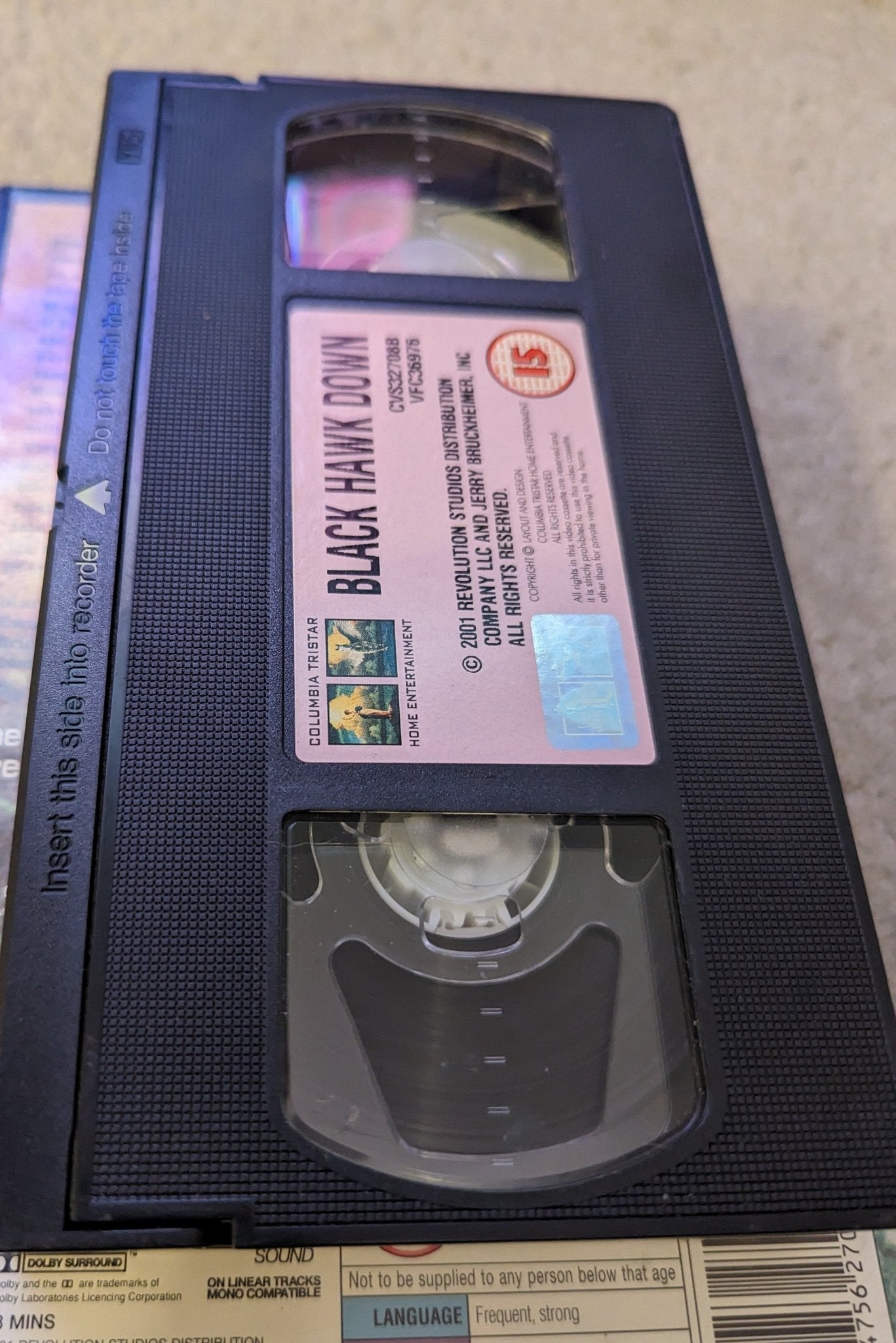 Blackhawk Down (2001) VHS Video Ex Rental - Flippin Retro Video Shop