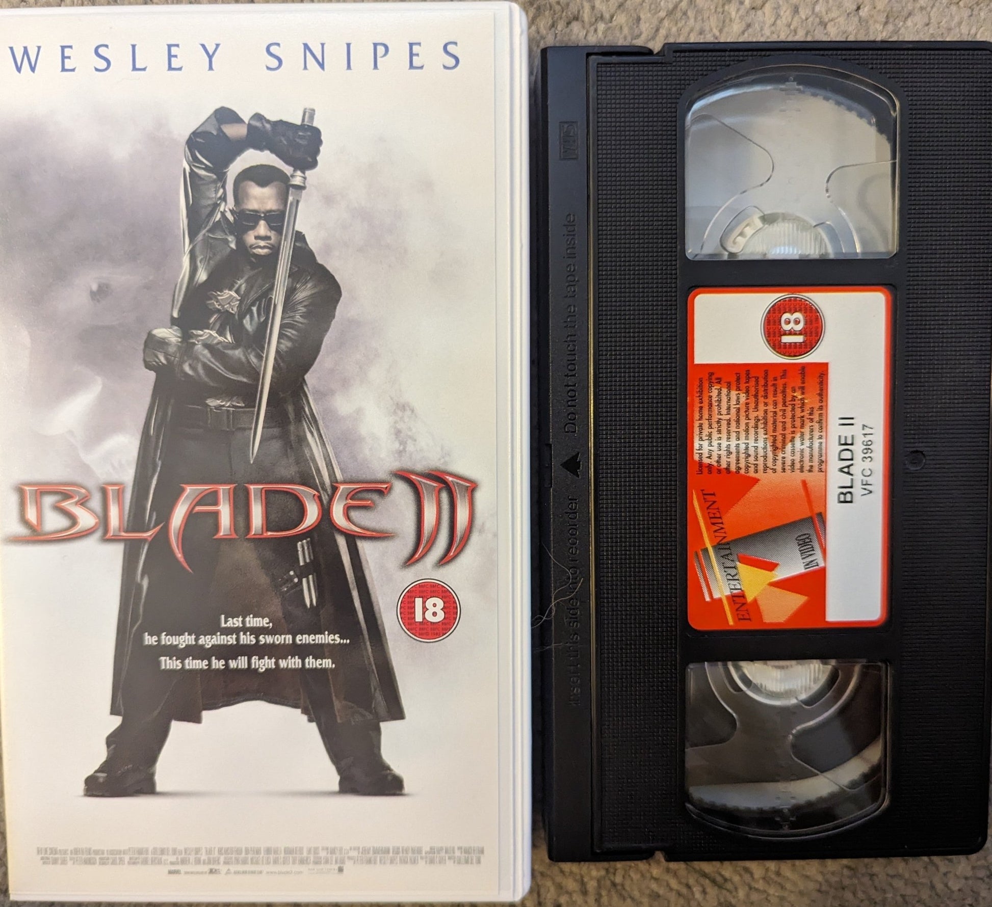 Blade 2 (2002) VHS Video - Flippin Retro Video Shop