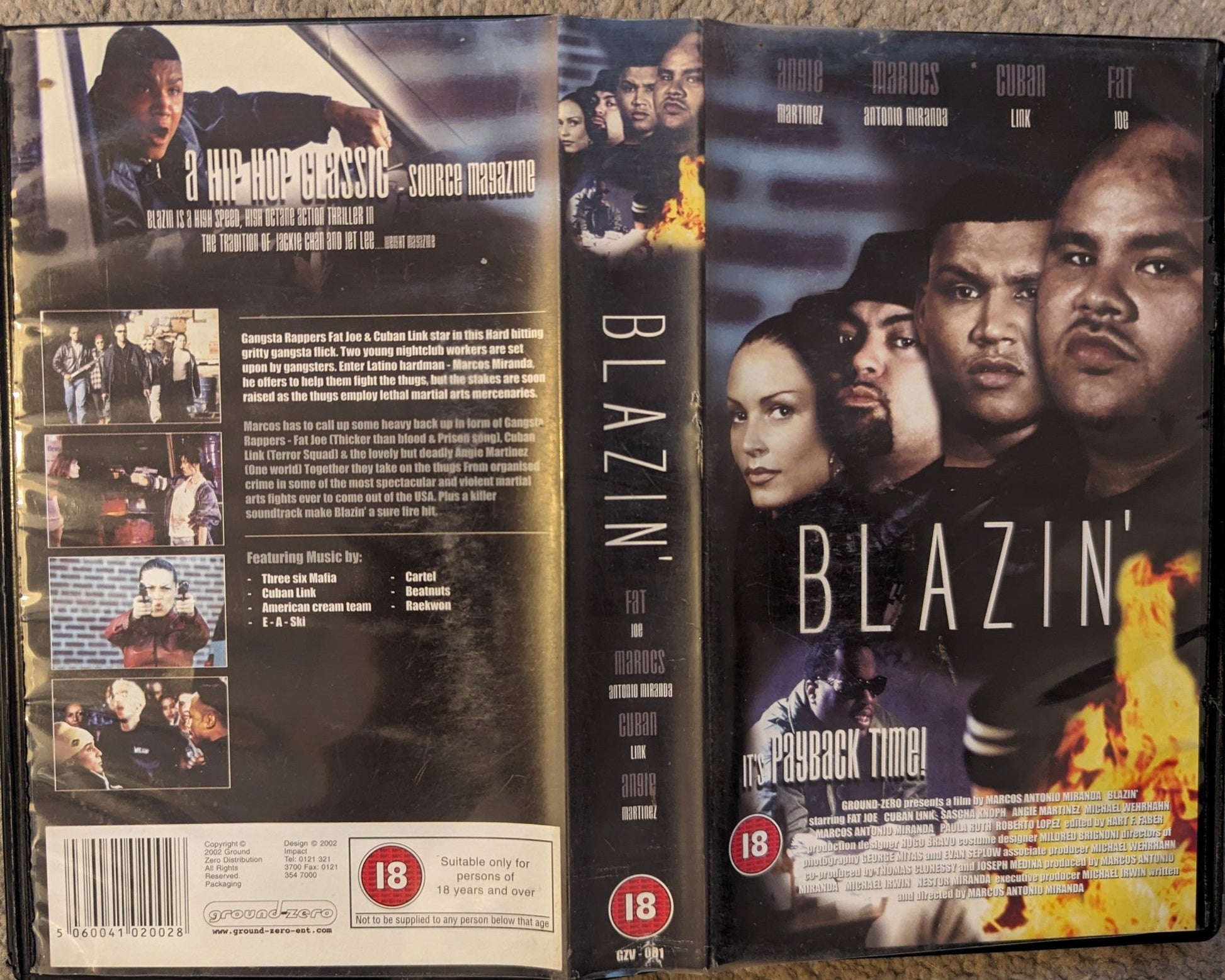 Blazin (2001) VHS Video - Flippin Retro Video Shop