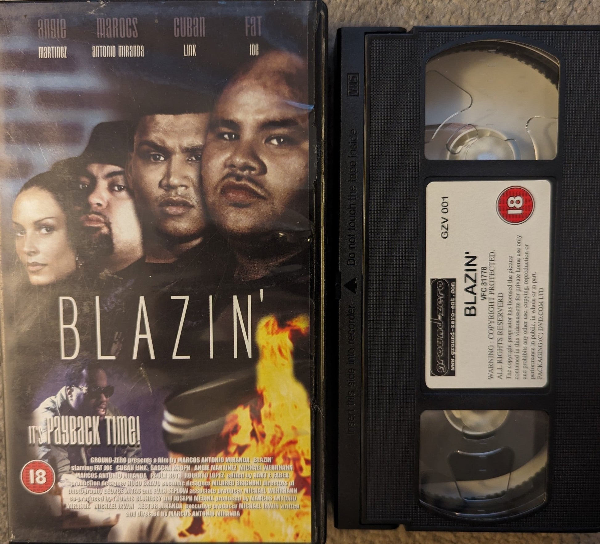 Blazin (2001) VHS Video - Flippin Retro Video Shop