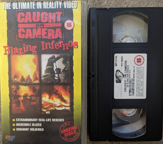 Blazing Infernos VHS Video - Flippin Retro Video Shop