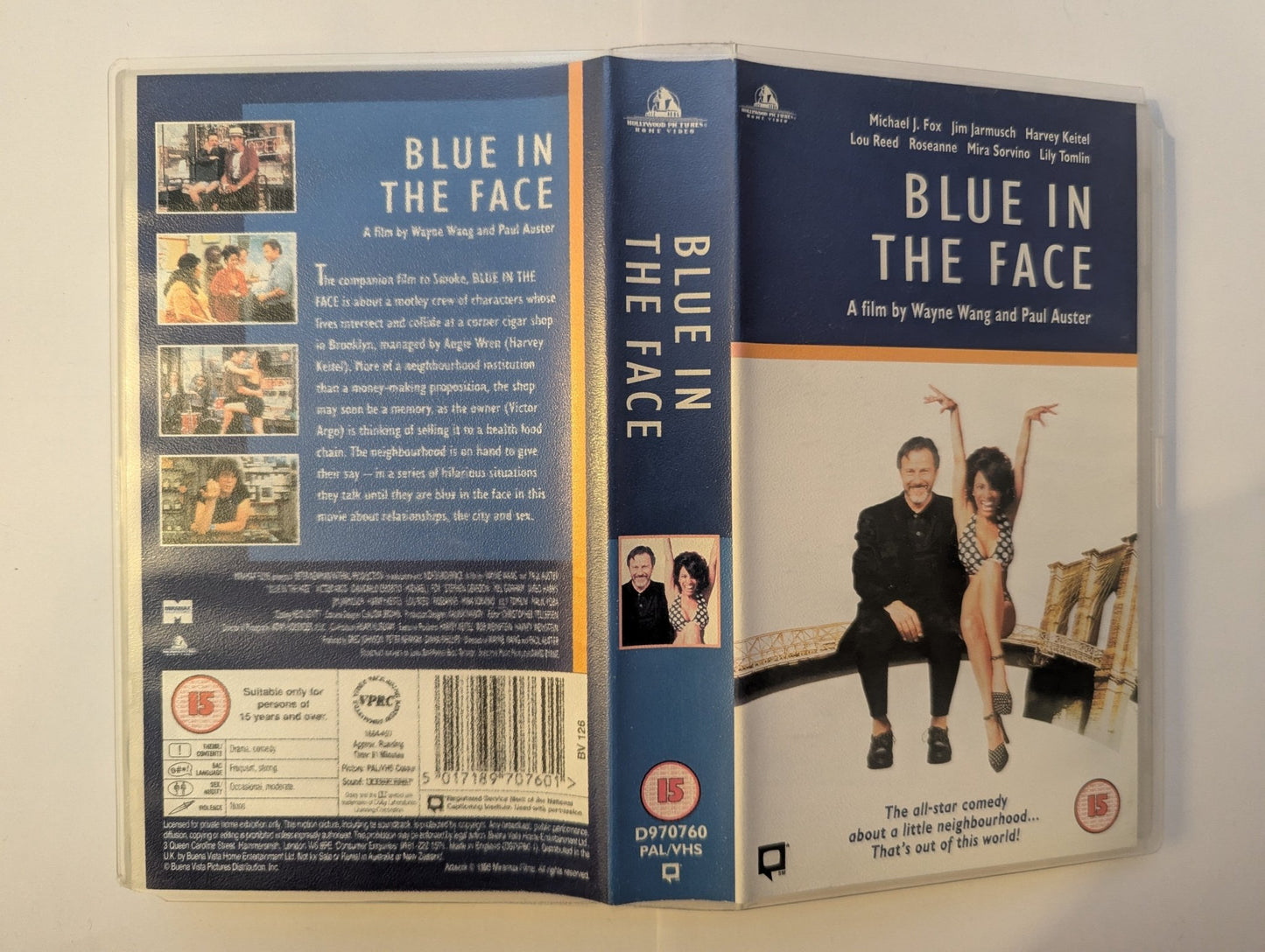 Blue In The Face (1995) VHS Video - Flippin Retro