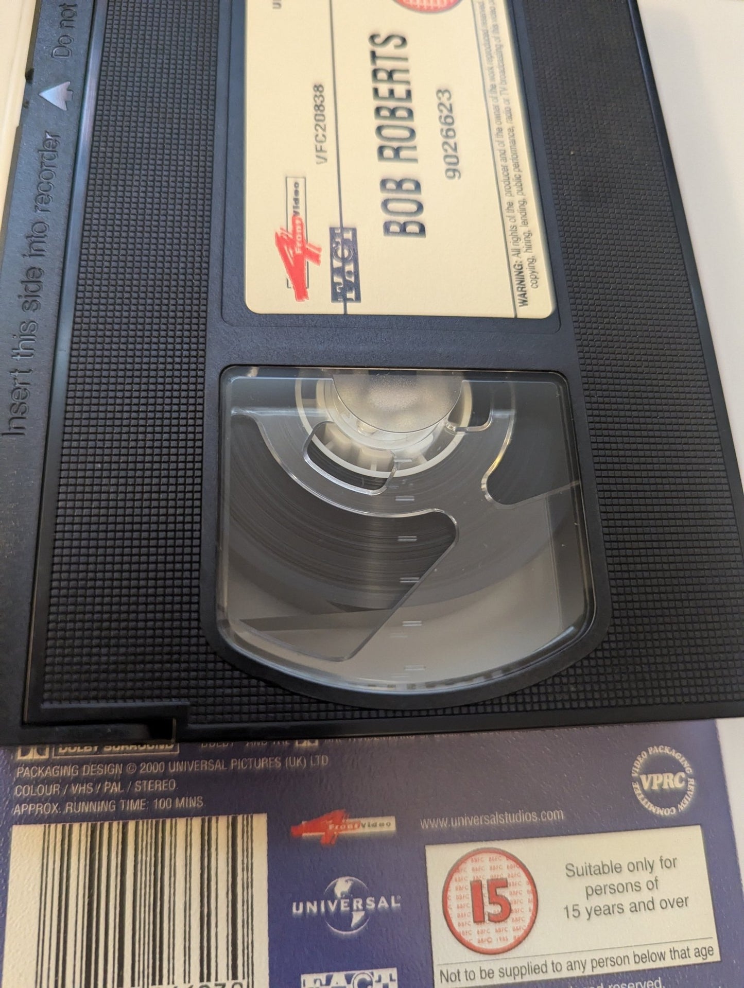 Bob Roberts (1992) VHS Video - Flippin Retro