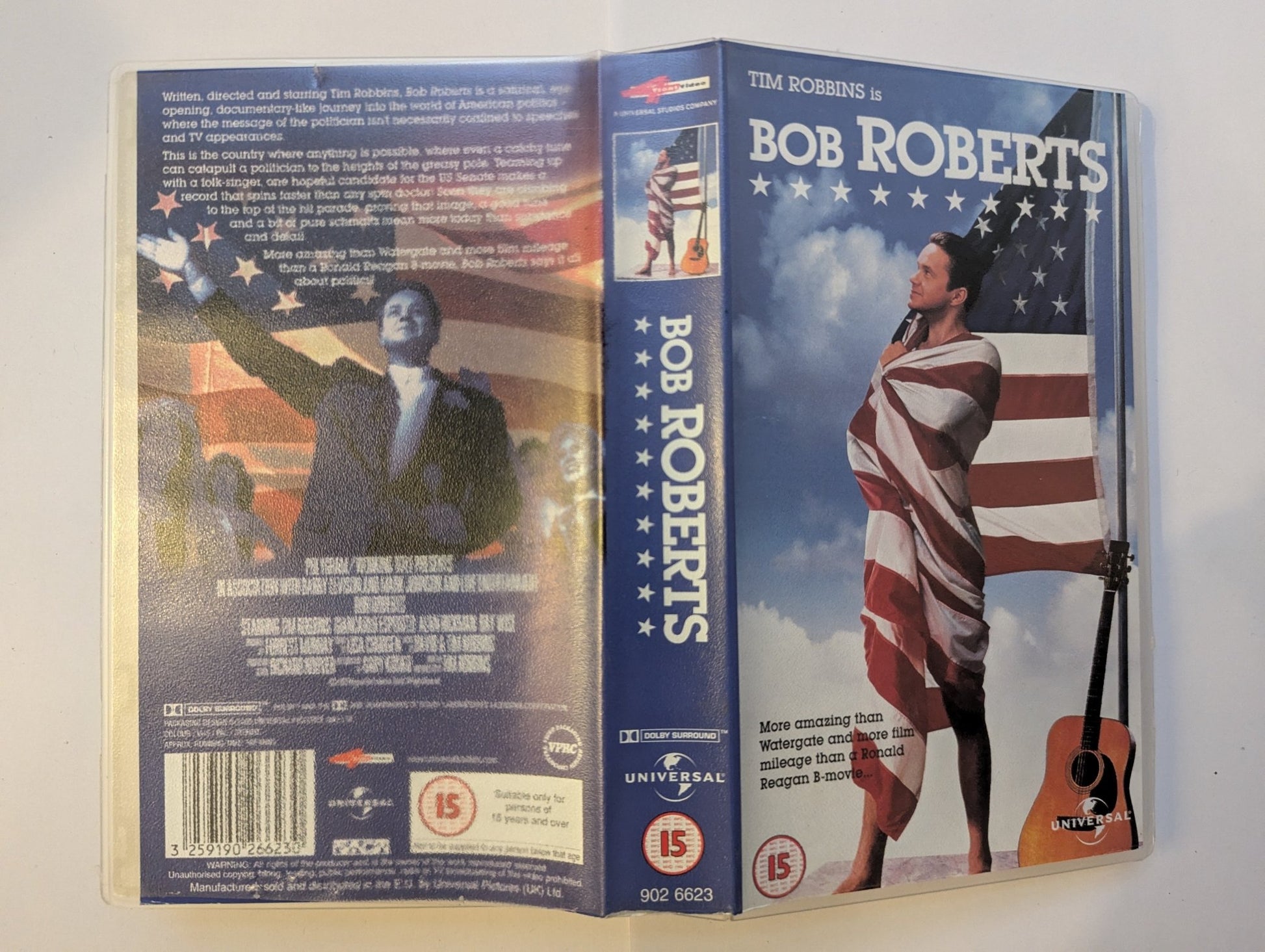 Bob Roberts (1992) VHS Video - Flippin Retro