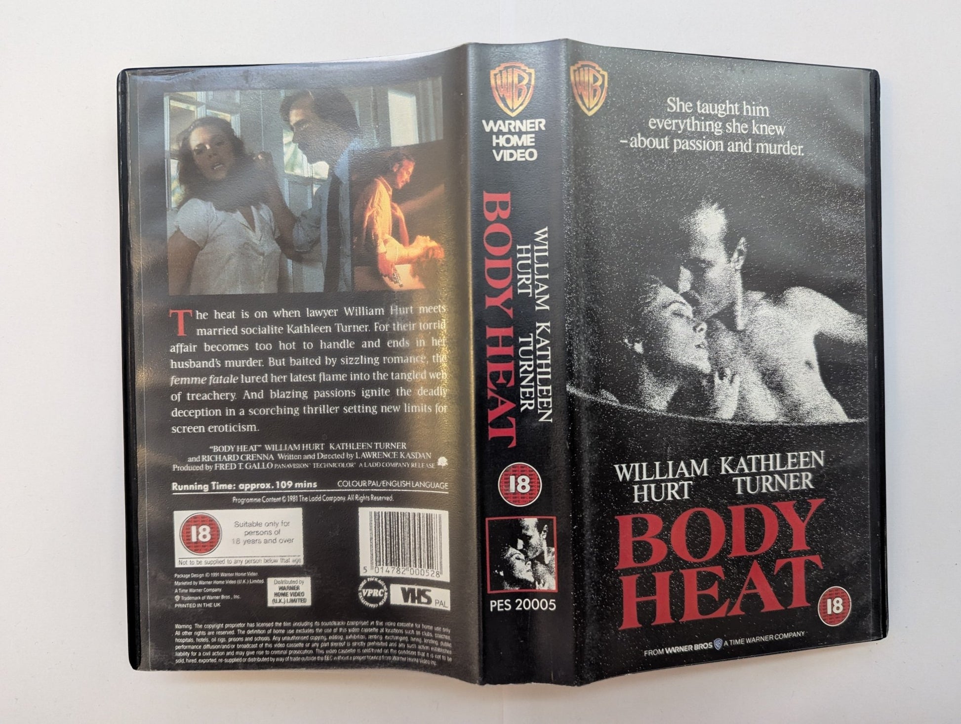 Body Heat (1981) VHS Video - Flippin Retro Video Shop