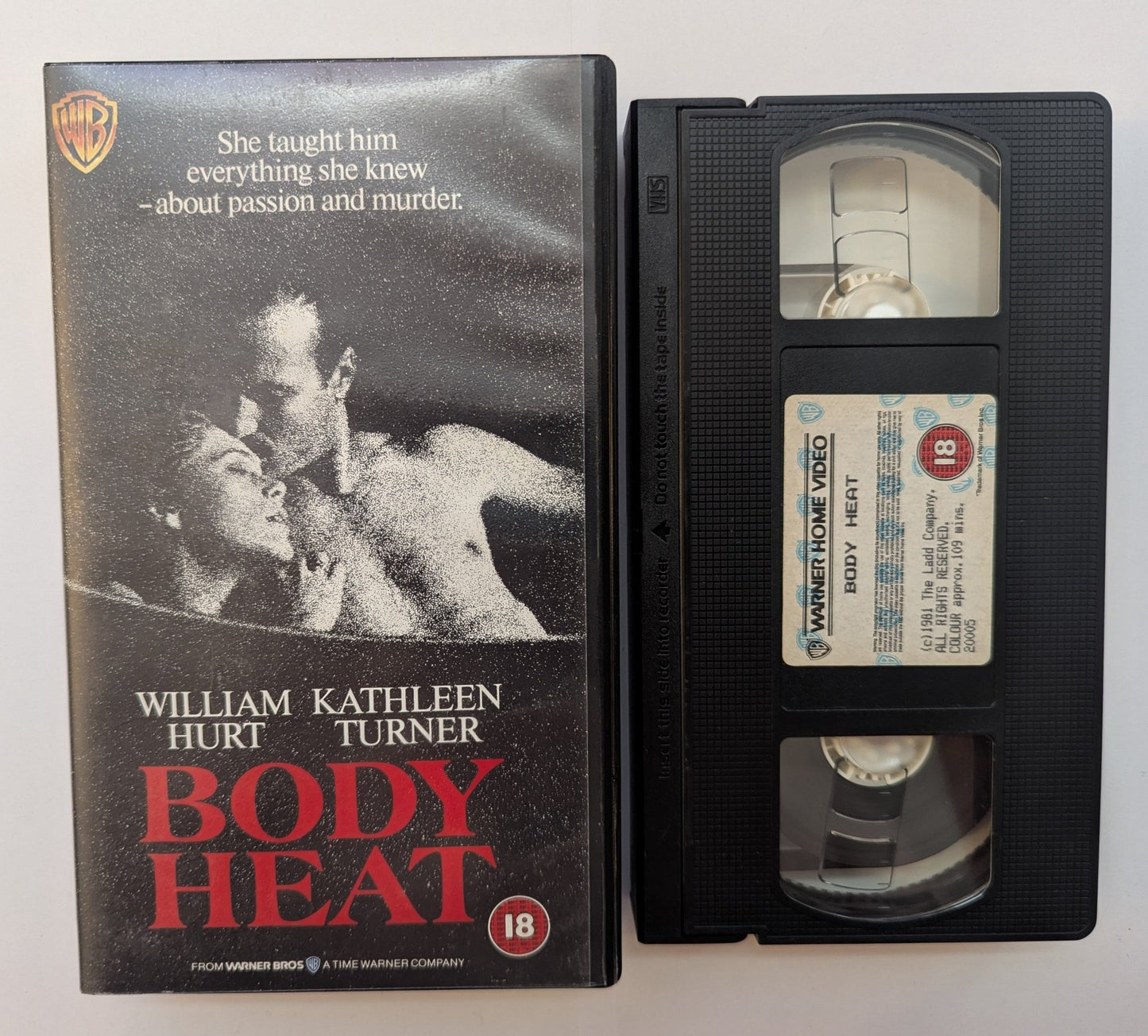 Body Heat (1981) VHS Video - Flippin Retro Video Shop