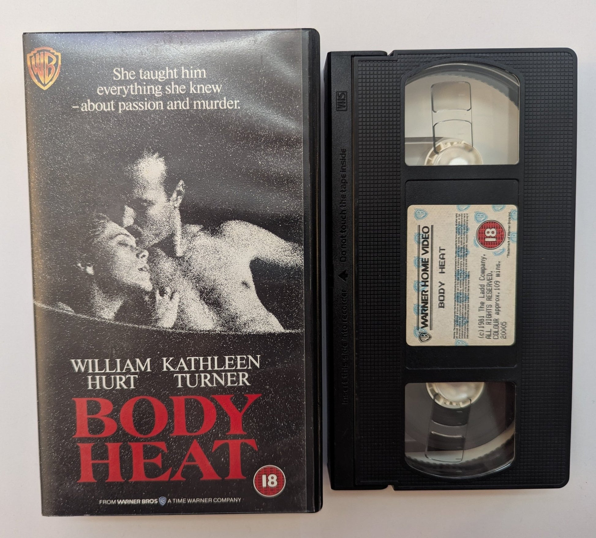 Body Heat (1981) VHS Video - Flippin Retro Video Shop