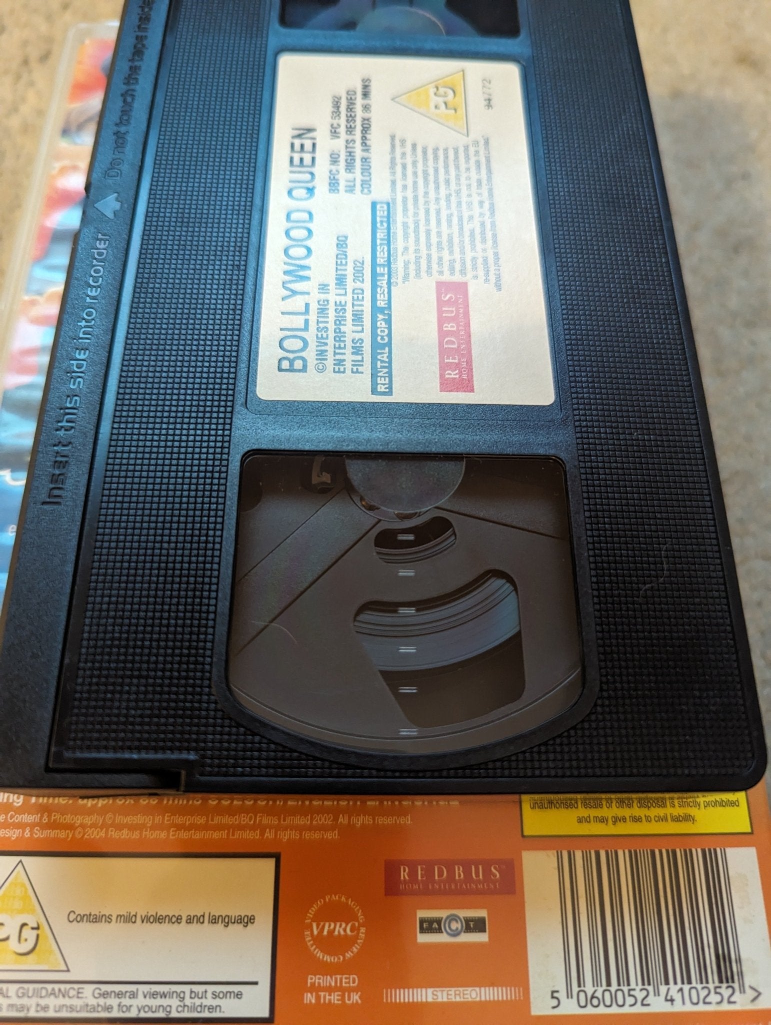 Bollywood Queen (2002) VHS Video Ex Rental - Flippin Retro Video Shop