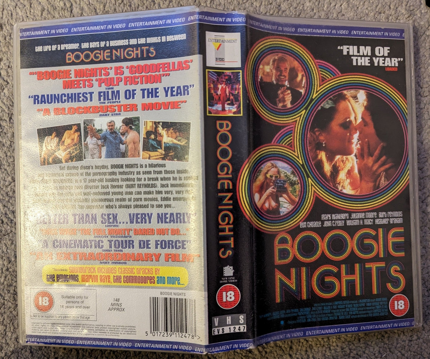 Boogie Nights (1997) VHS Video - Flippin Retro Video Shop