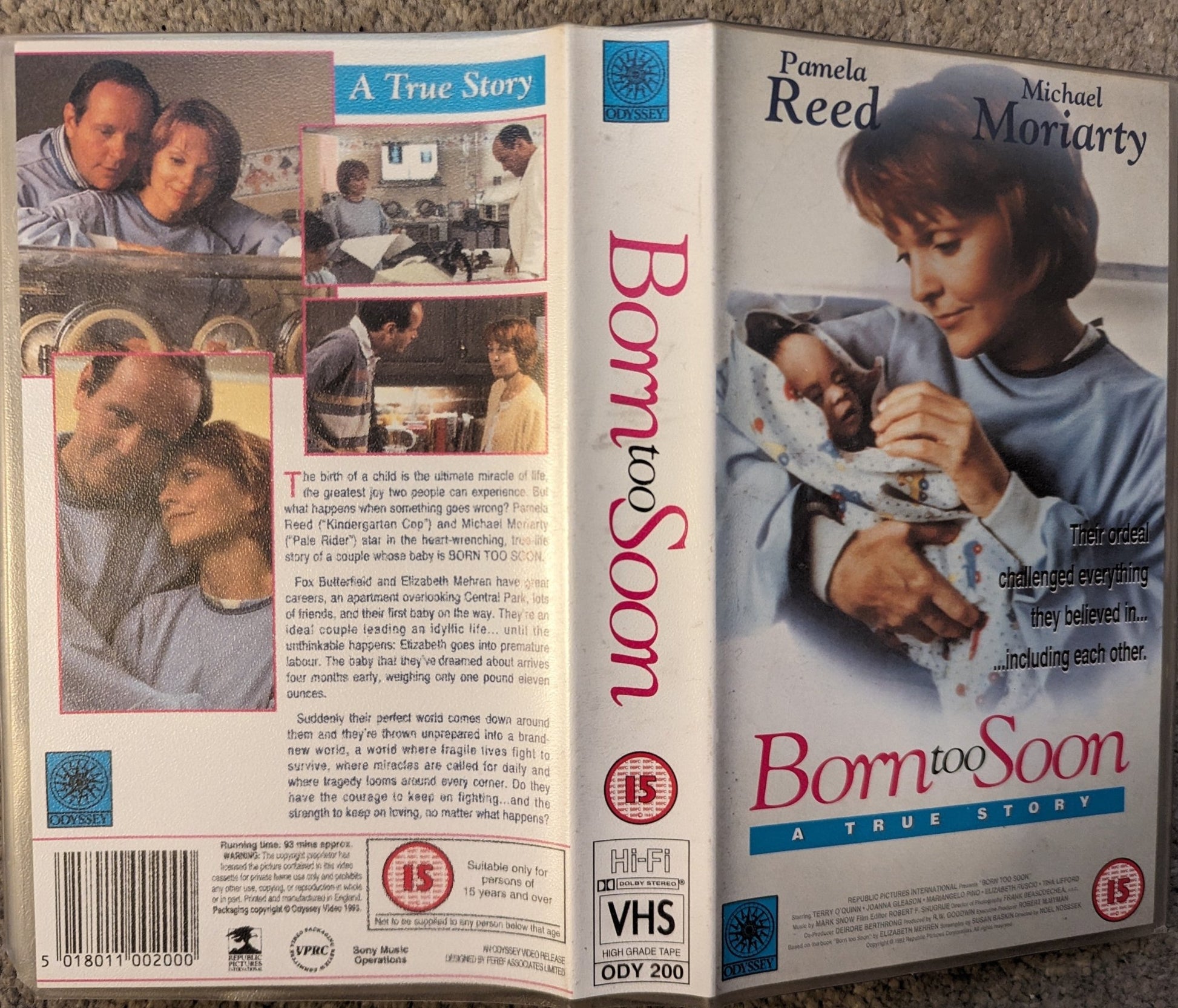 Born Too Soon (1993) VHS Video - Flippin Retro Video Shop