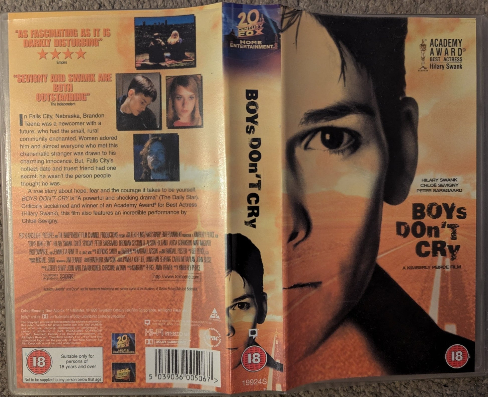 Boys Don't Cry (1999) VHS Video - Flippin Retro Video Shop