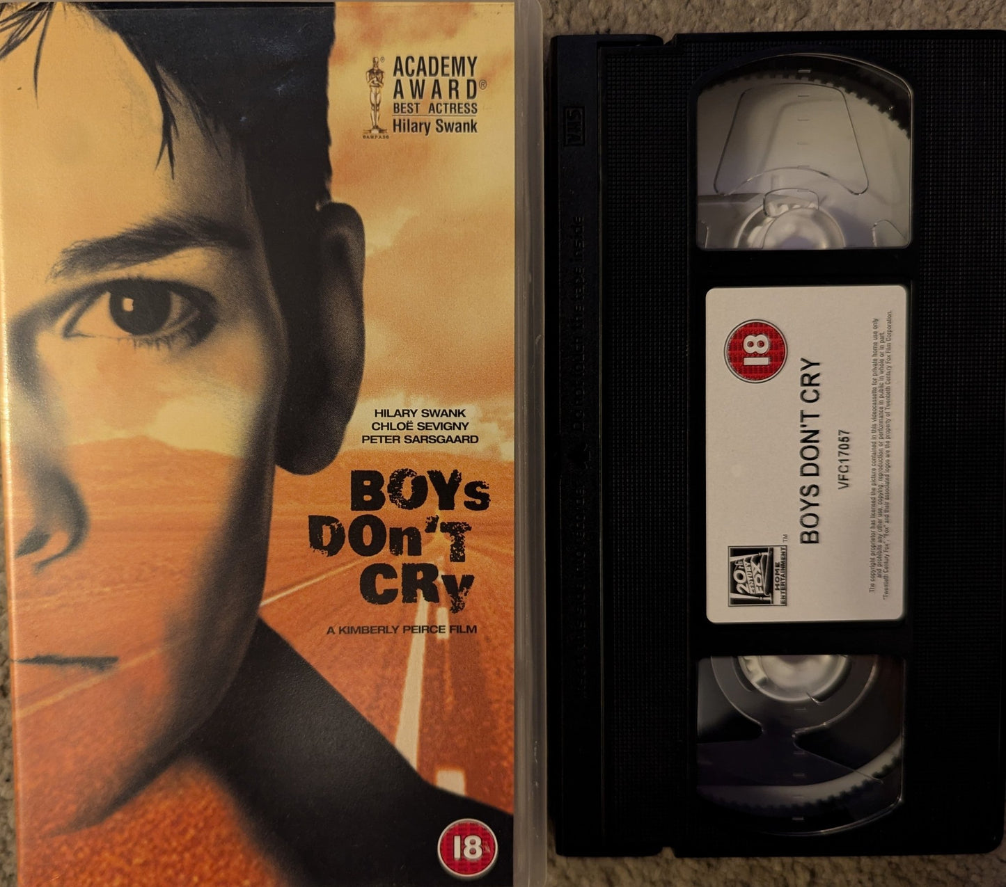 Boys Don't Cry (1999) VHS Video - Flippin Retro Video Shop