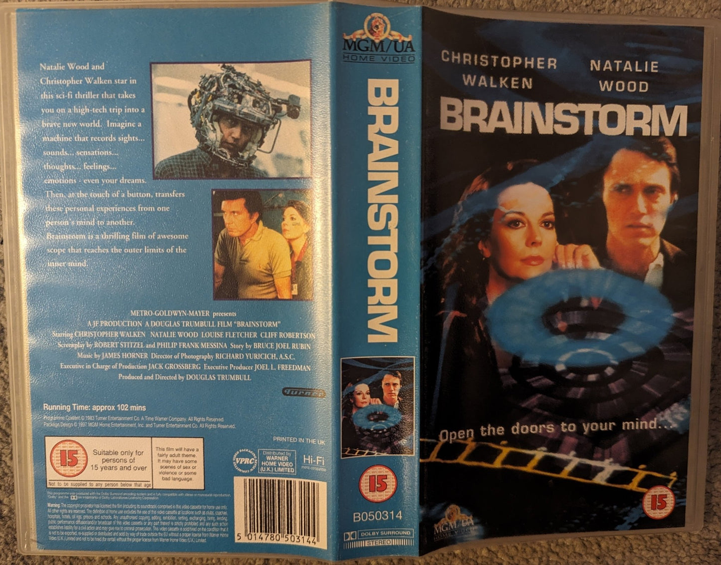 Brainstorm (1983) VHS Video *Sealed* - Flippin Retro Video Shop