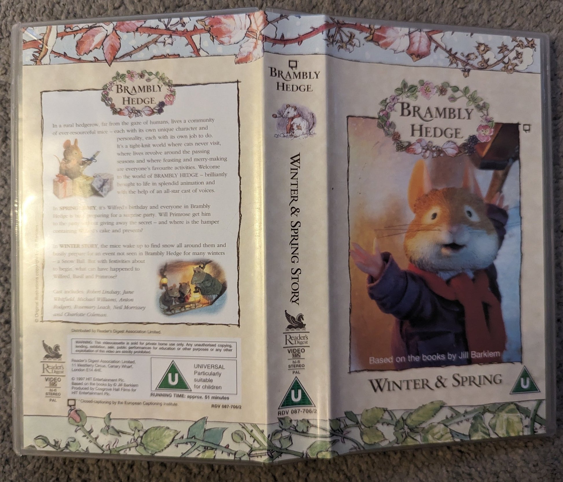 Brambly & Hedge (1997) VHS Video - Flippin Retro Video Shop