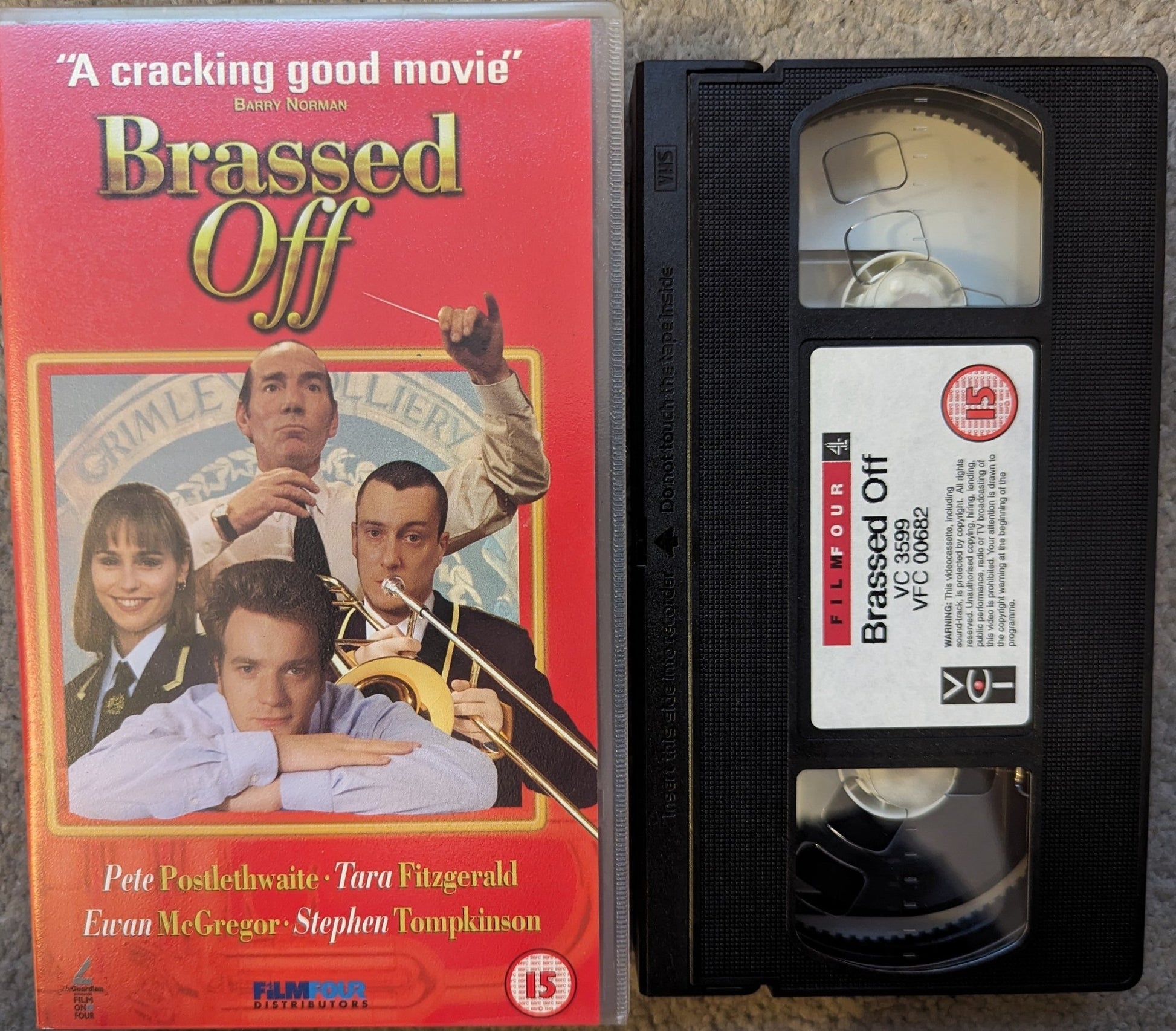 Brassed Off (1996) VHS Video - Flippin Retro Video Shop