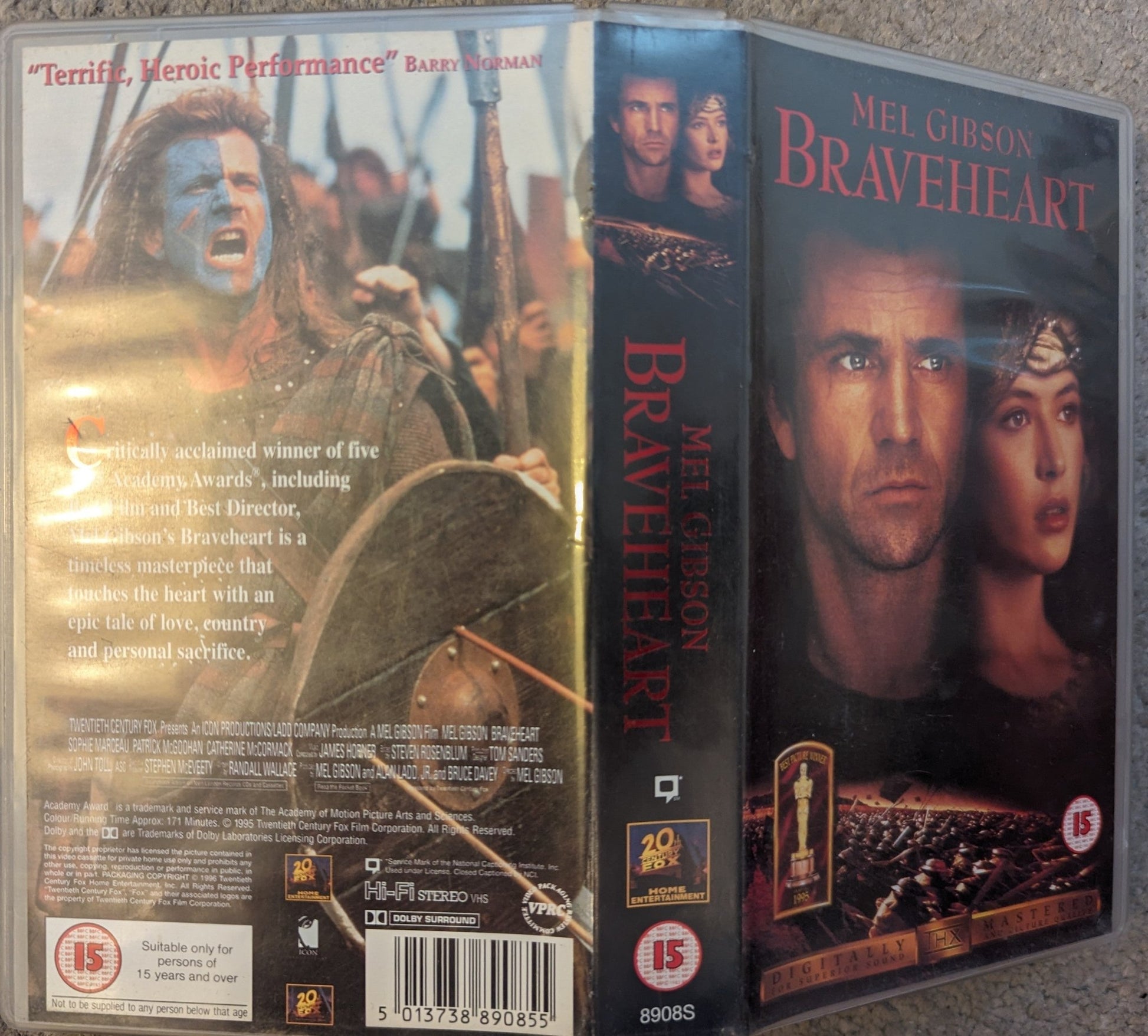 Braveheart (1995) VHS Video - Flippin Retro Video Shop