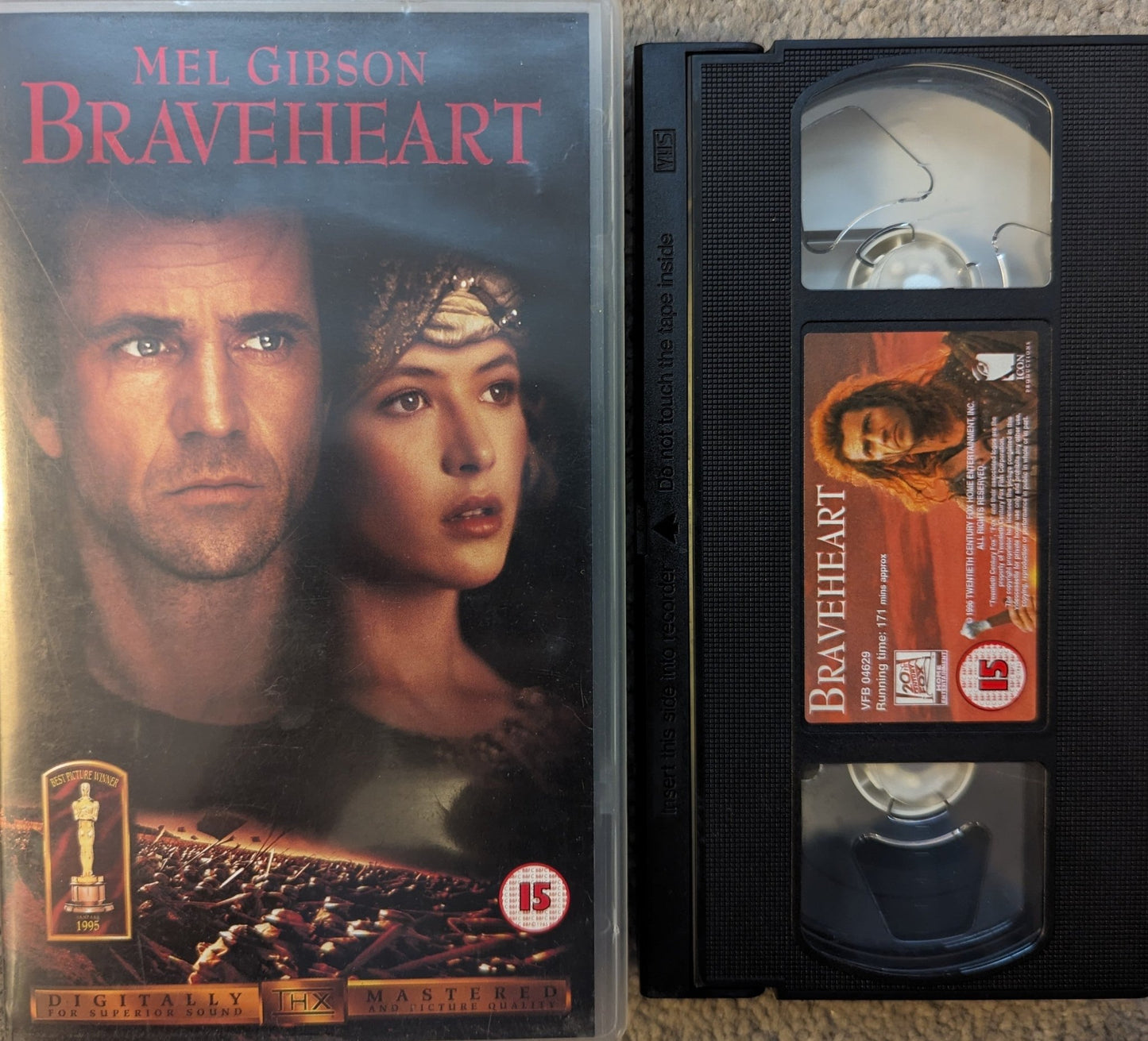 Braveheart (1995) VHS Video - Flippin Retro Video Shop