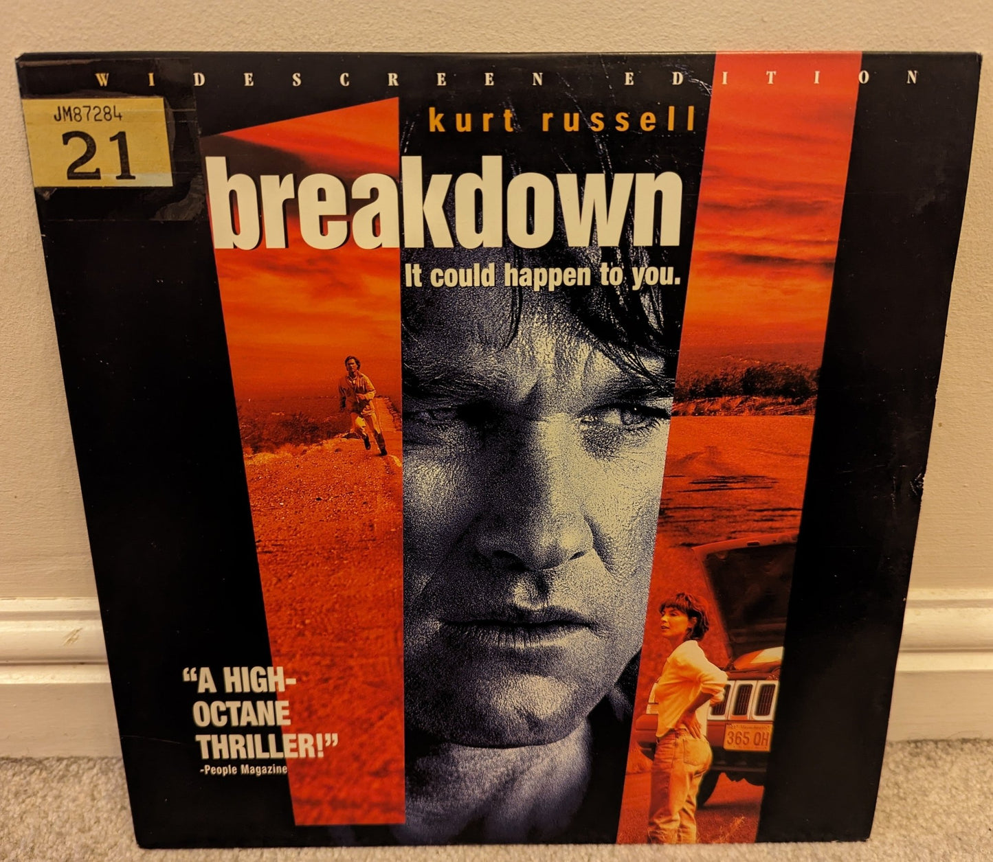 Breakdown (1997) Laserdisc NTSC - Flippin Retro Video Shop