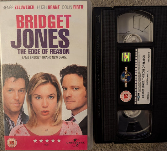 Bridget Jones The Edge Of Reason (2004) VHS Video - Flippin Retro Video Shop