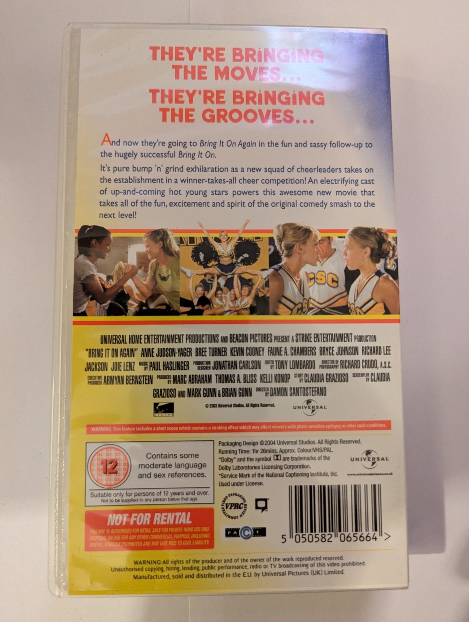 Bring It On Again (2004) VHS Video - Flippin Retro