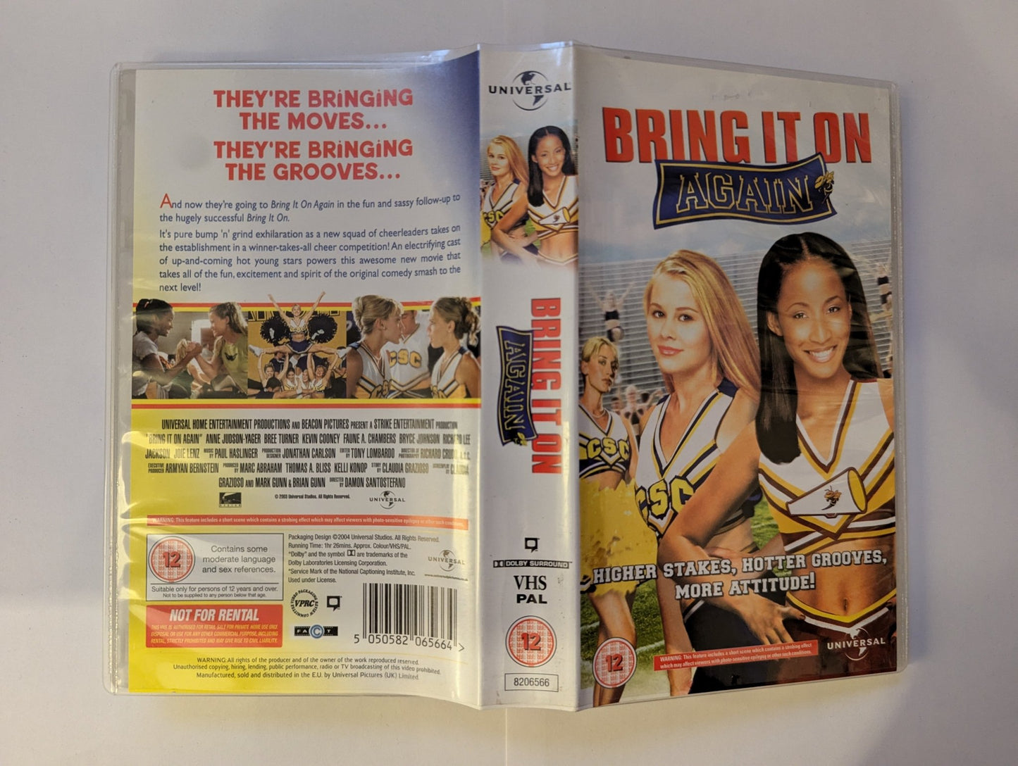 Bring It On Again (2004) VHS Video - Flippin Retro