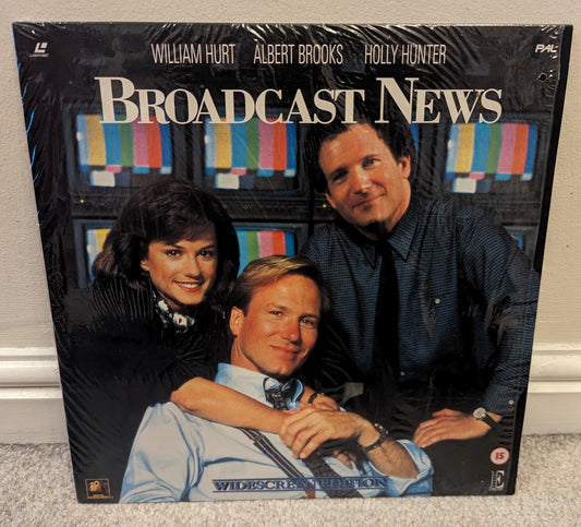 Broadcast News (1987) Laserdisc PAL - Flippin Retro Video Shop