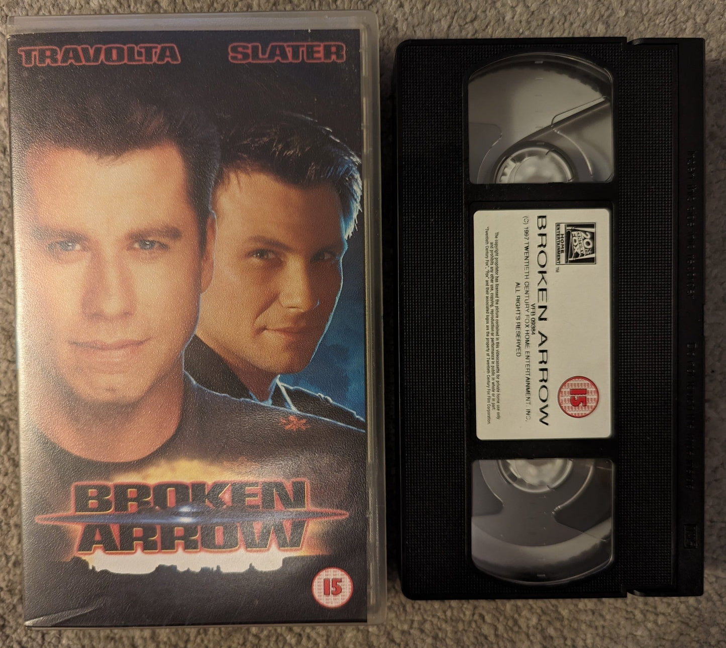 Broken Arrow (1996) VHS Video - Flippin Retro Video Shop