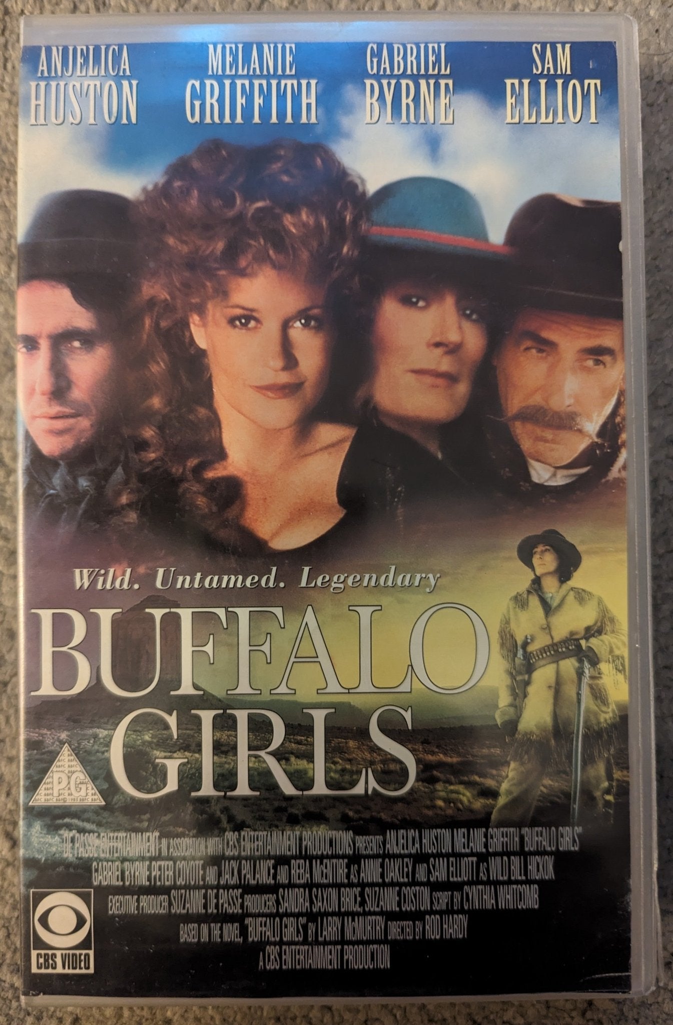 Buffalo Girls (1995) VHS Video Ex Rental - Flippin Retro Video Shop